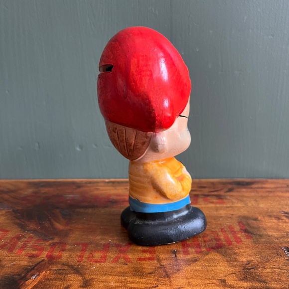 Vintage Mini Ceramic Pirate Piggy Bank - Picture 5 of 7